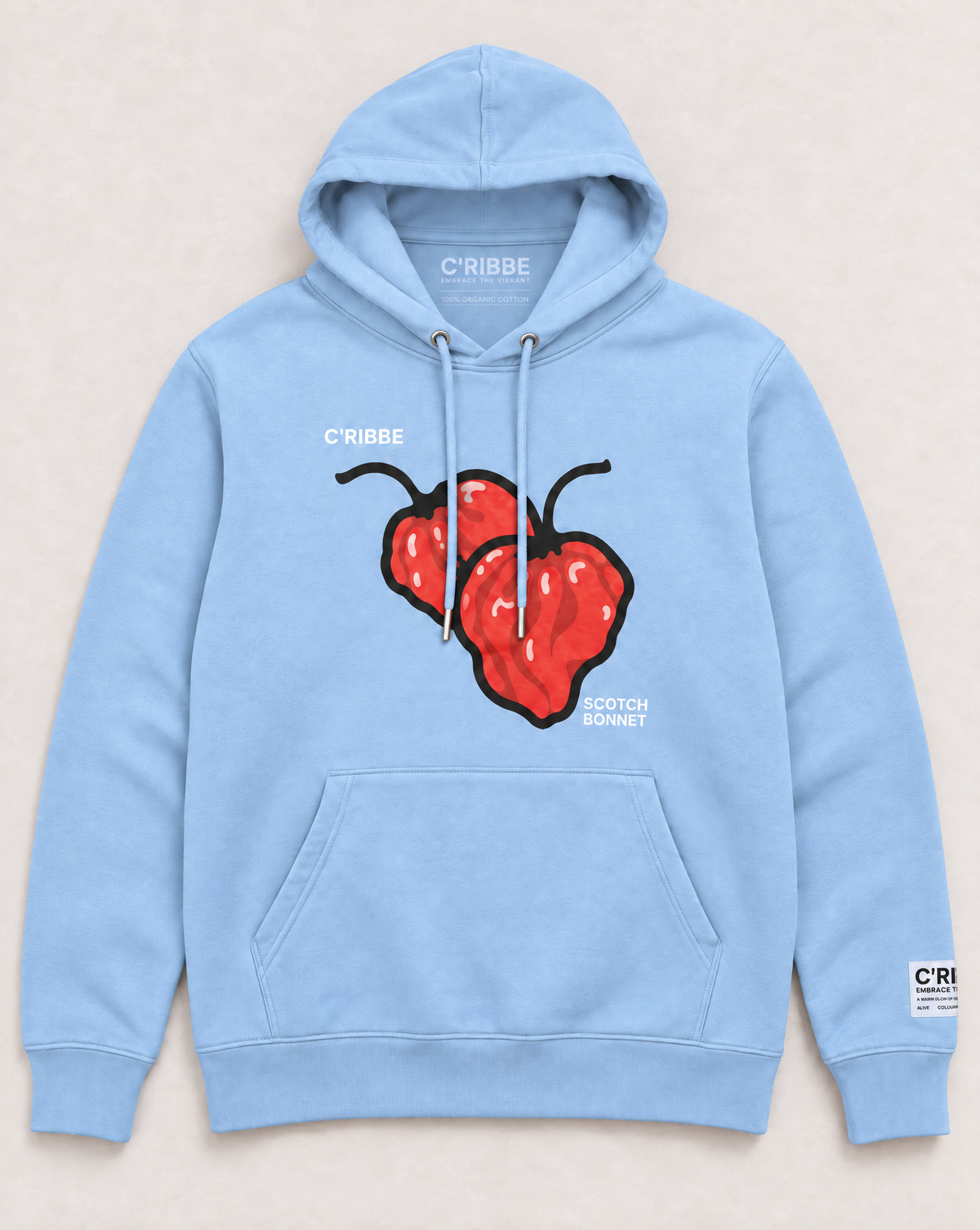 SCOTCH BONNET Sweatshirt Hoodie - Blue Soul
