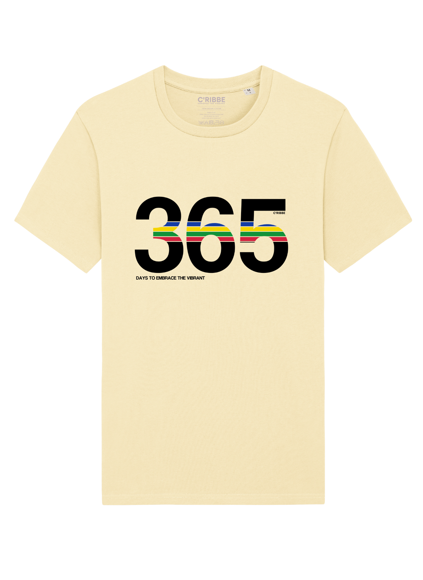 365 Days Unsex Crew Neck T-Shirt, Atlantic blue
