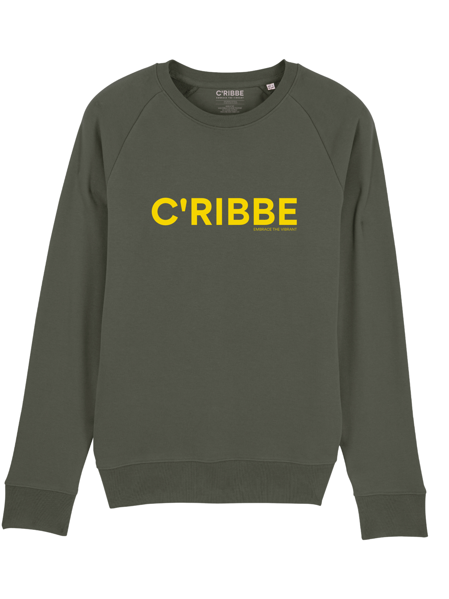 C'RIBBE Men's Crew Neck Sweatshirt, French Navy