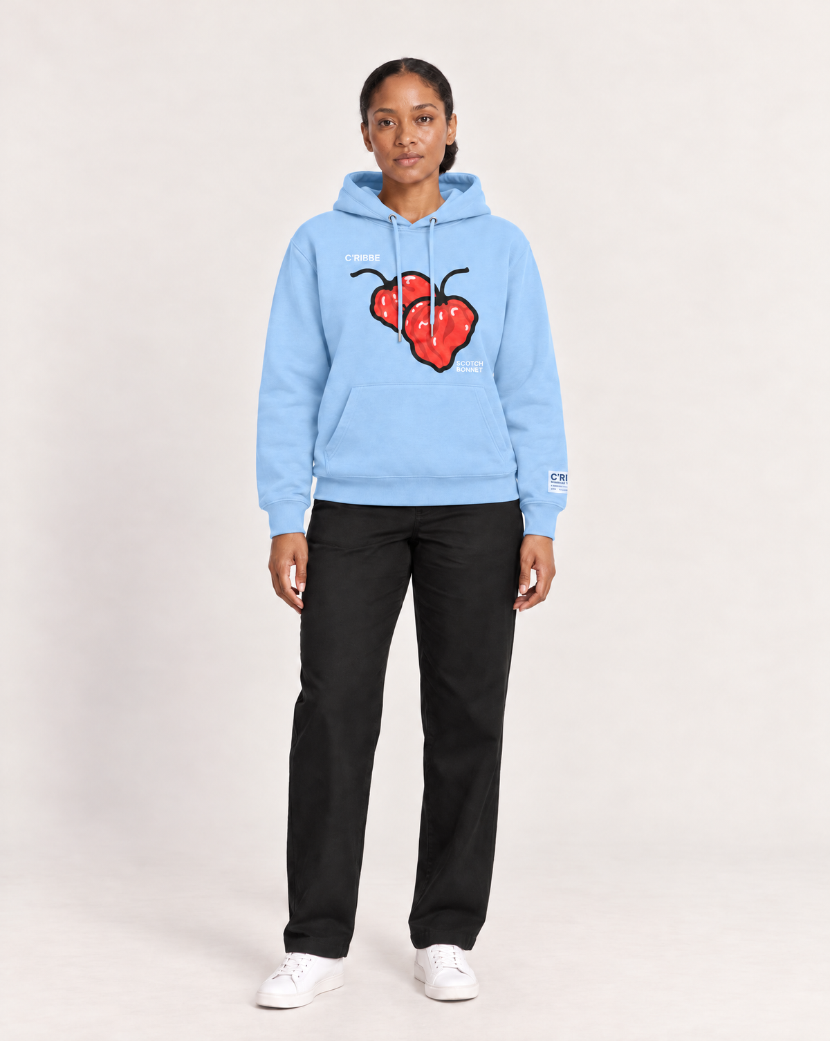SCOTCH BONNET Sweatshirt Hoodie - Blue Soul