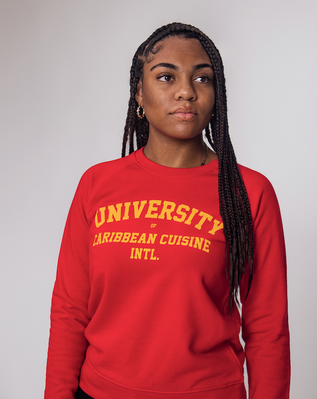 The University of Caribbean Cuisine Intl sweatshirt - Red