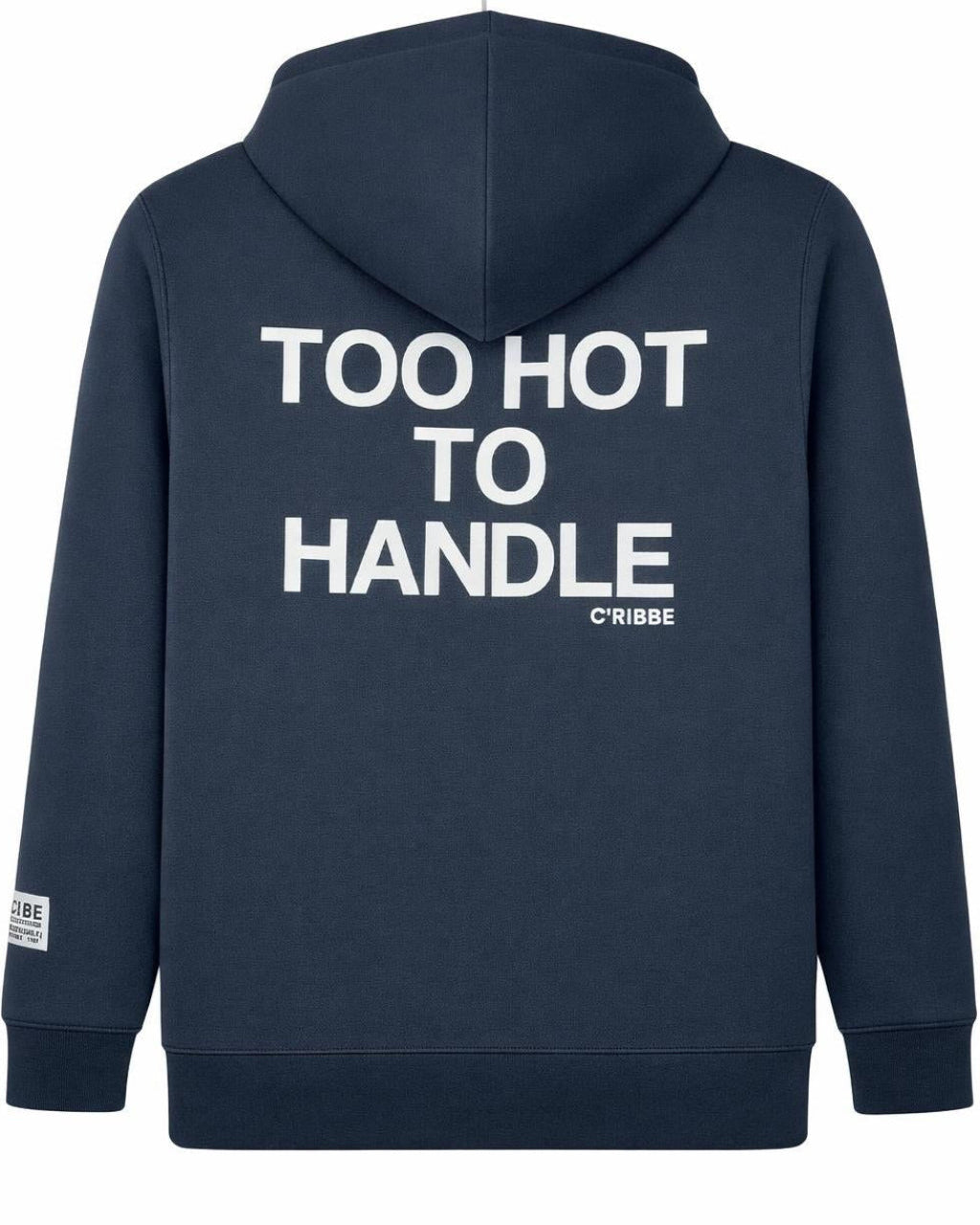 Scotch Bonnet graphic hoodie - India Ink Grey Front