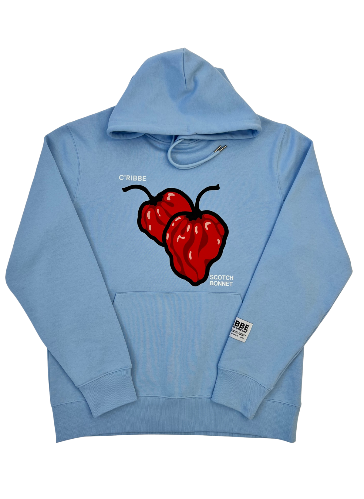SCOTCH BONNET Sweatshirt Hoodie Front- Blue Soul
