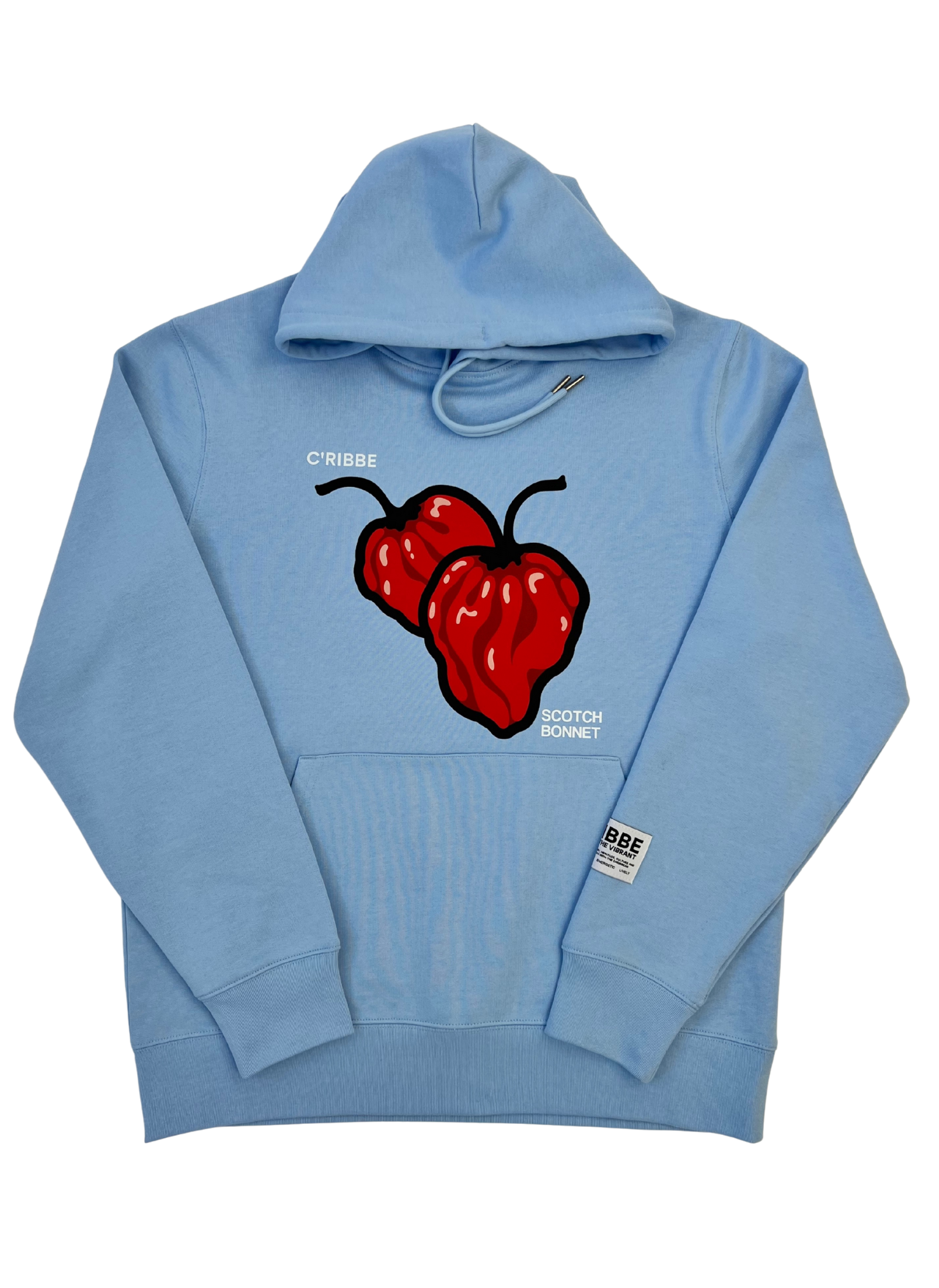 SCOTCH BONNET Sweatshirt Hoodie Front- Blue Soul