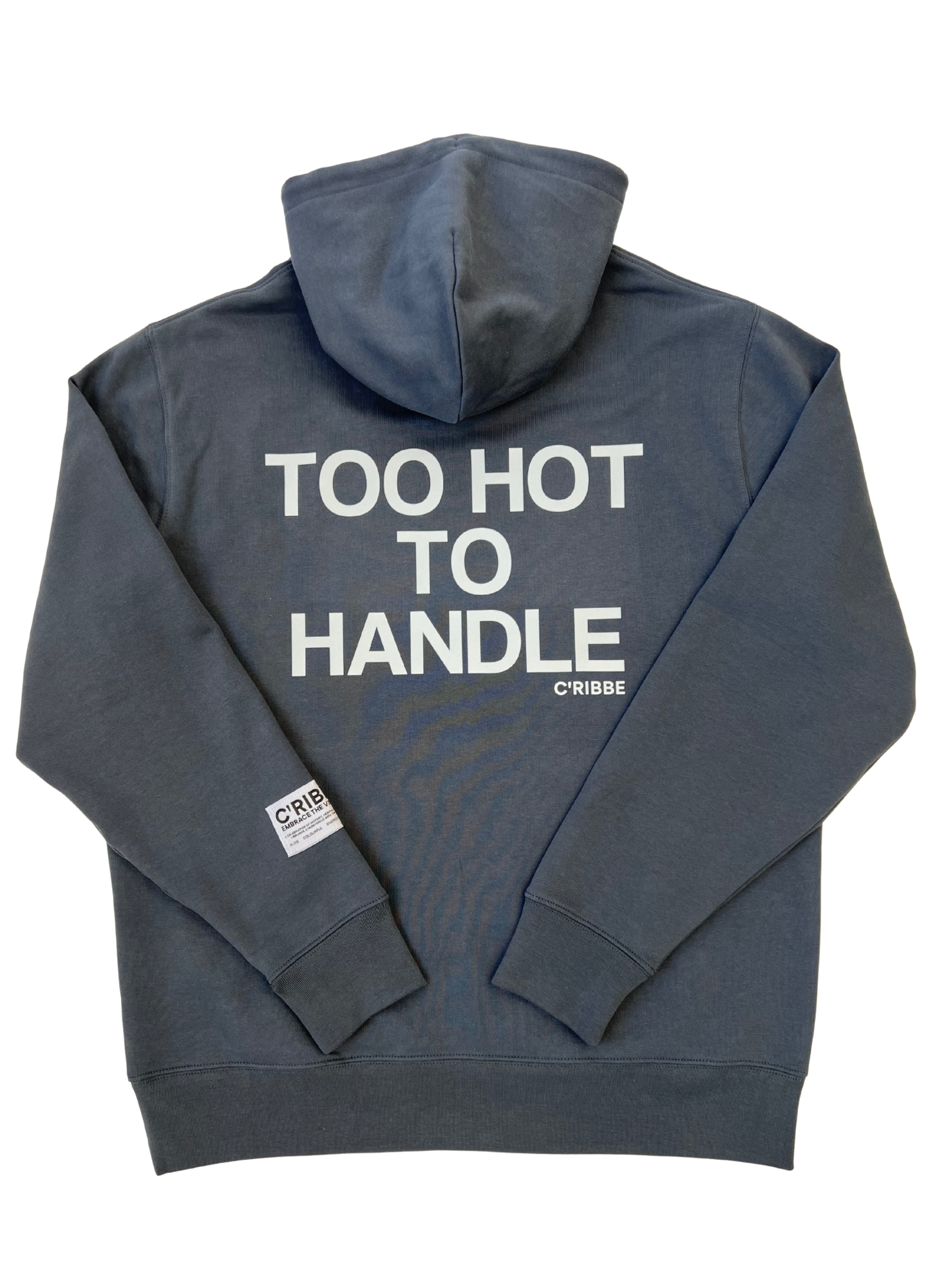 SCOTCH BONNET Sweatshirt Hoodie Front, India Ink Grey