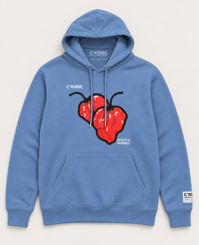 SCOTCH BONNET Sweatshirt Hoodie - Blue Soul