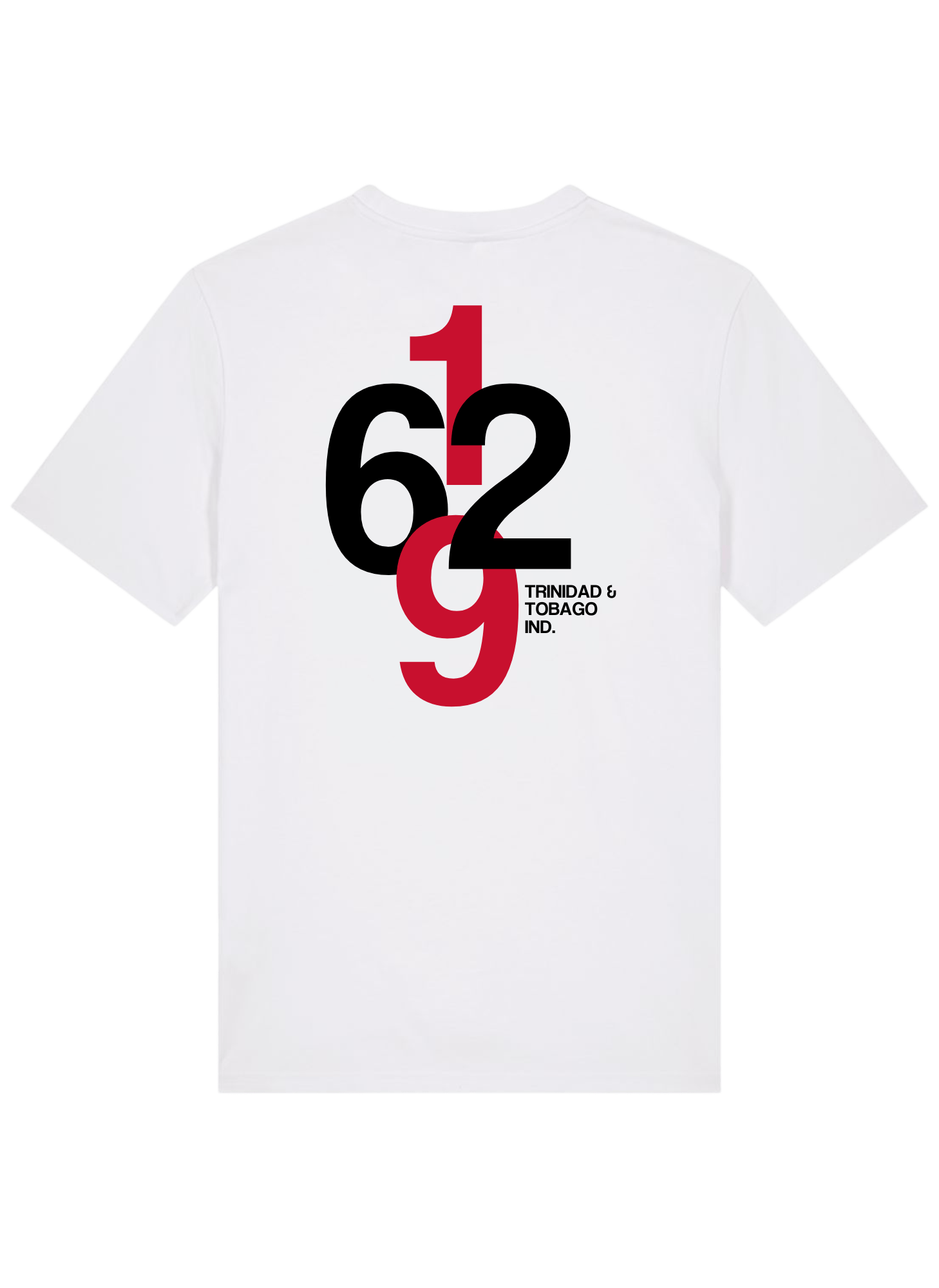 TRINIDAD & TOBAGO IND. 1962 Unisex Crew Neck T-Shirt, White