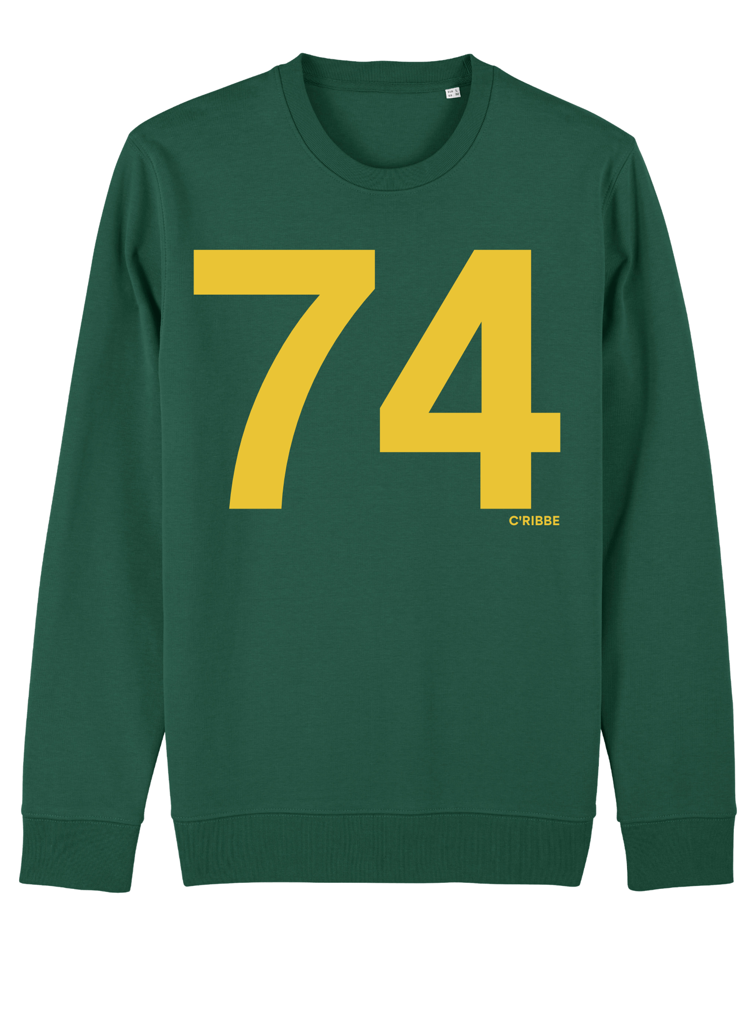 Grenada Independence '74 Unisex Crew Neck Sweatshirt - Bottle Green