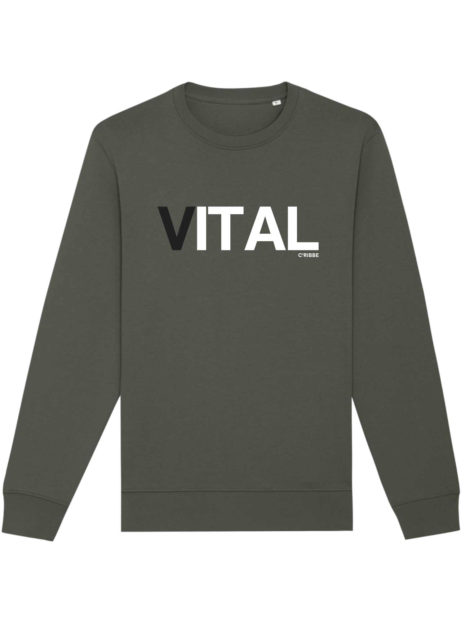 V-ITAL Unisex Sweatshirt Black